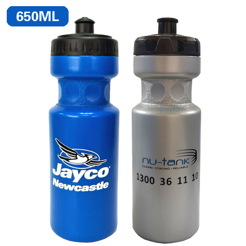 PE plastic outdoor sports bottle, bicycle botte-650ML