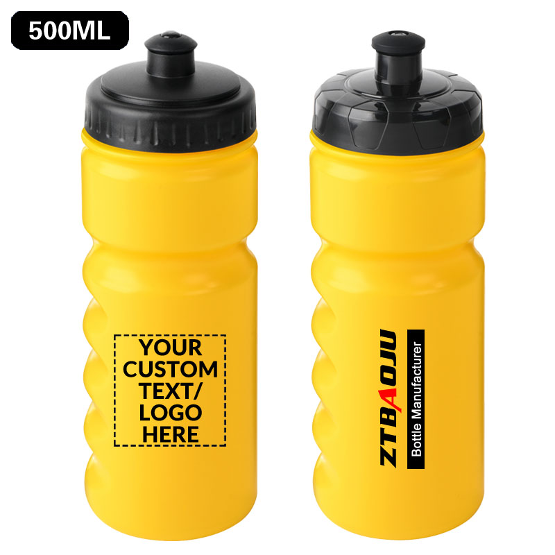 500ML Bpa Free Plastic Sports Mountain Bicycle Bike Cycling Squeeze Water Bottle for Bike Bicycle