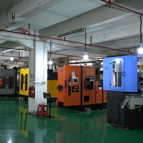 Panoramic view of production workshop